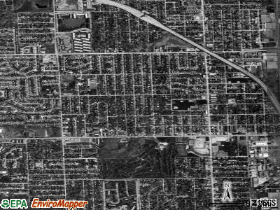 Hickory Hills satellite photo by USGS