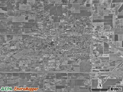 Sunnyside satellite photo by USGS