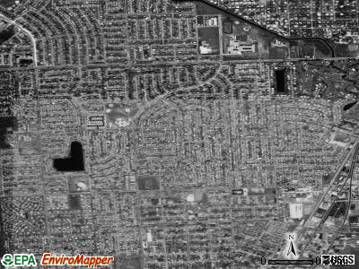 Palmetto Estates satellite photo by USGS