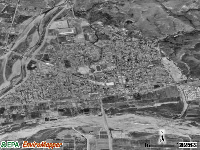Fillmore satellite photo by USGS