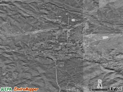 Payson satellite photo by USGS