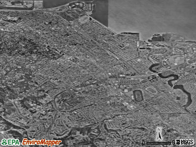 San Mateo satellite photo by USGS