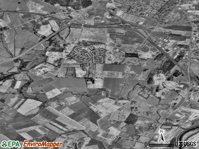 Ballenger Creek satellite photo by USGS