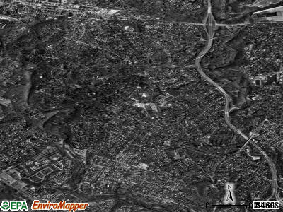 Nether Providence Township satellite photo by USGS