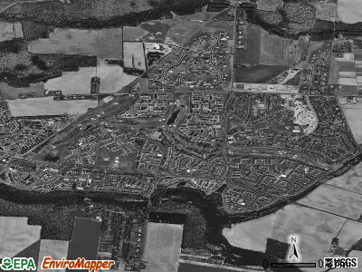 Princeton Meadows satellite photo by USGS