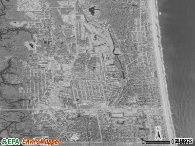 Atlantic Beach satellite photo by USGS