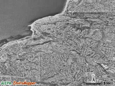 Palos Verdes Estates satellite photo by USGS