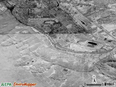 Sunland Park satellite photo by USGS