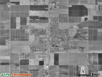 Lamont satellite photo by USGS