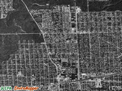 La Grange Park satellite photo by USGS