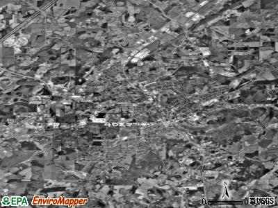 Athens satellite photo by USGS