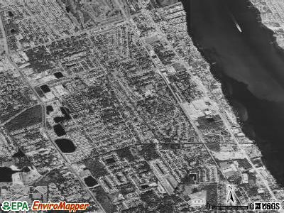 South Daytona satellite photo by USGS