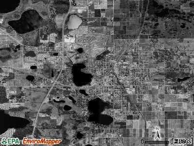 Haines City satellite photo by USGS