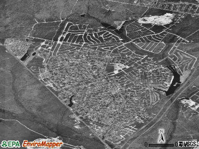 Ocean Acres satellite photo by USGS