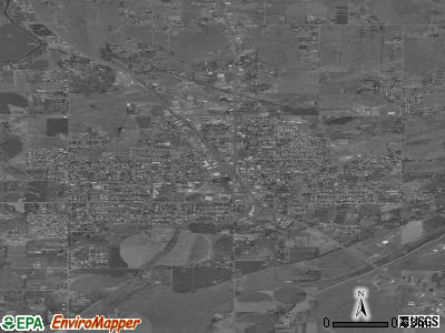 Hermiston satellite photo by USGS