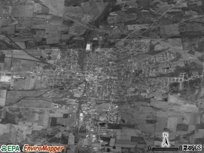 Bellefontaine satellite photo by USGS