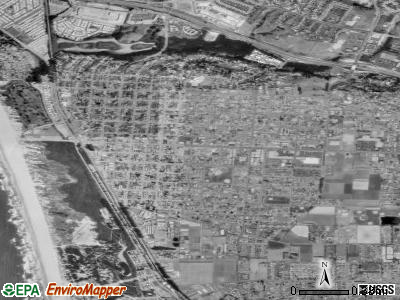Grover Beach satellite photo by USGS