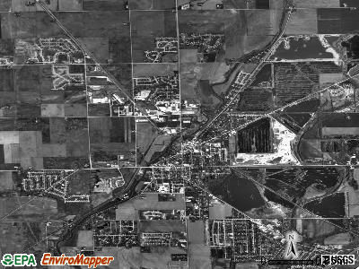 Plainfield satellite photo by USGS