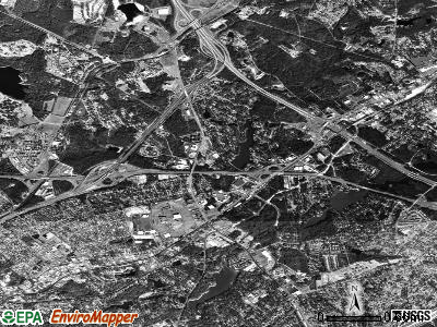 Dentsville satellite photo by USGS