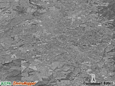 Vista satellite photo by USGS