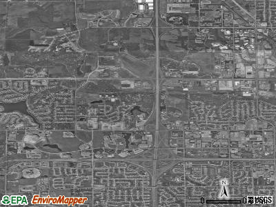 Clive satellite photo by USGS