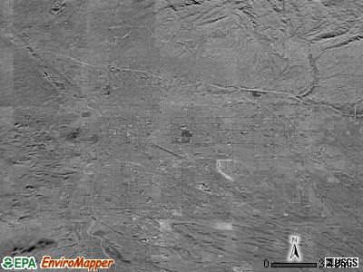 Tucson satellite photo by USGS