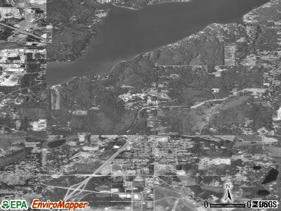 Tumwater satellite photo by USGS
