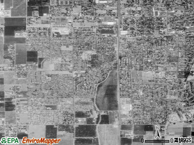 South Yuba City satellite photo by USGS
