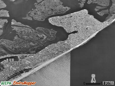Brigantine satellite photo by USGS