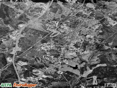 Wake Forest satellite photo by USGS