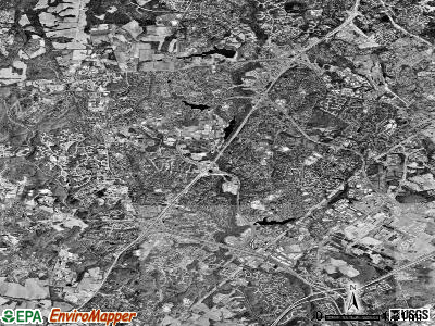 Columbia satellite photo by USGS