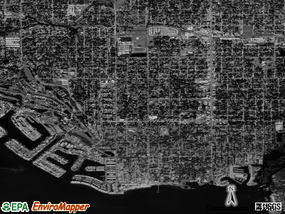 Gulfport satellite photo by USGS