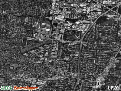 Blue Ash satellite photo by USGS