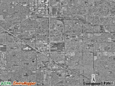 Westminster satellite photo by USGS