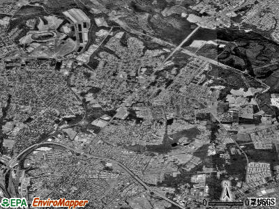 East Highland Park satellite photo by USGS