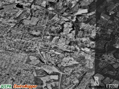 Arlington satellite photo by USGS