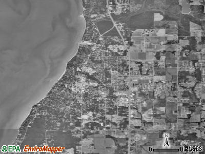 Fairhope satellite photo by USGS