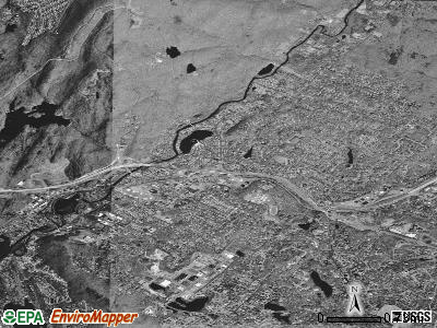 Oakland satellite photo by USGS