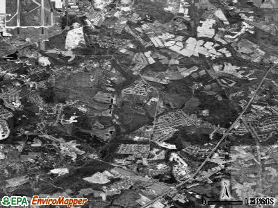 Rosaryville satellite photo by USGS