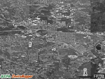 Streetsboro satellite photo by