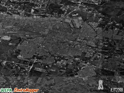Killeen satellite photo by USGS