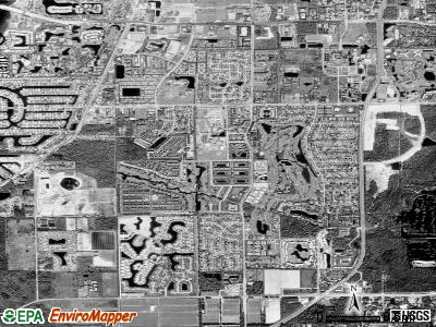 Cypress Lake satellite photo by USGS