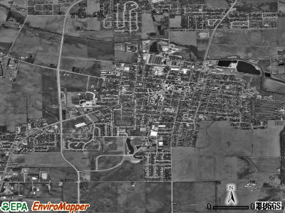 Sycamore satellite photo by USGS