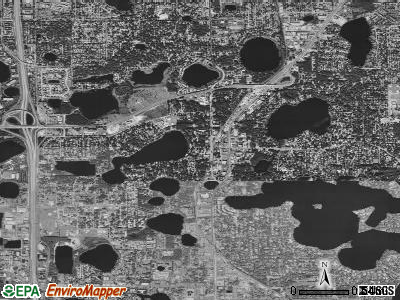 Maitland satellite photo by USGS