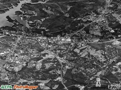 Jackson satellite photo by USGS