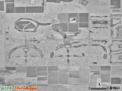 Sun Lakes satellite photo by USGS