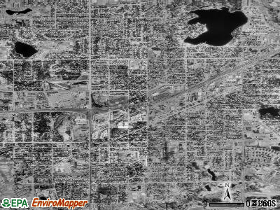 North St. Paul satellite photo by USGS