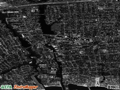 Patchogue satellite photo by USGS