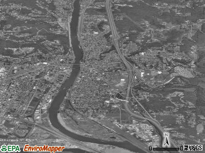 Kelso satellite photo by USGS