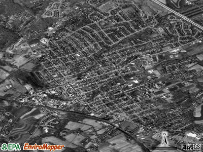 Elizabethtown satellite photo by USGS